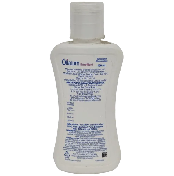 oilatum emollient lotion 100 ml